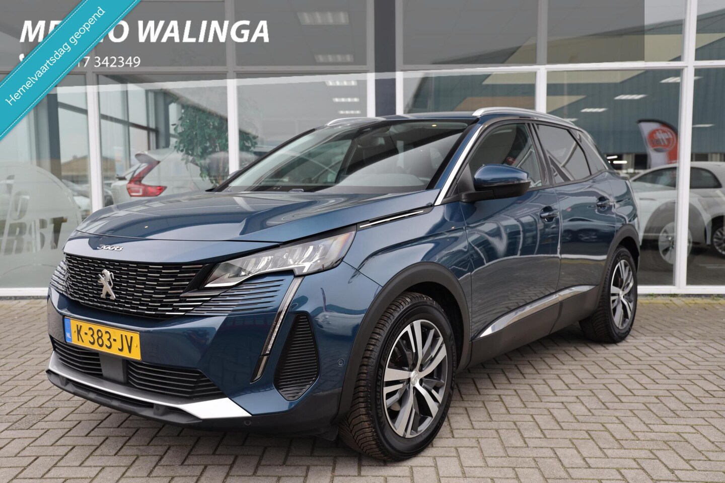 Peugeot 3008 - 1.2 PureTech Blue Lease Allure|Virtual|Trekhaak|Apple carplay/Android auto| - AutoWereld.nl