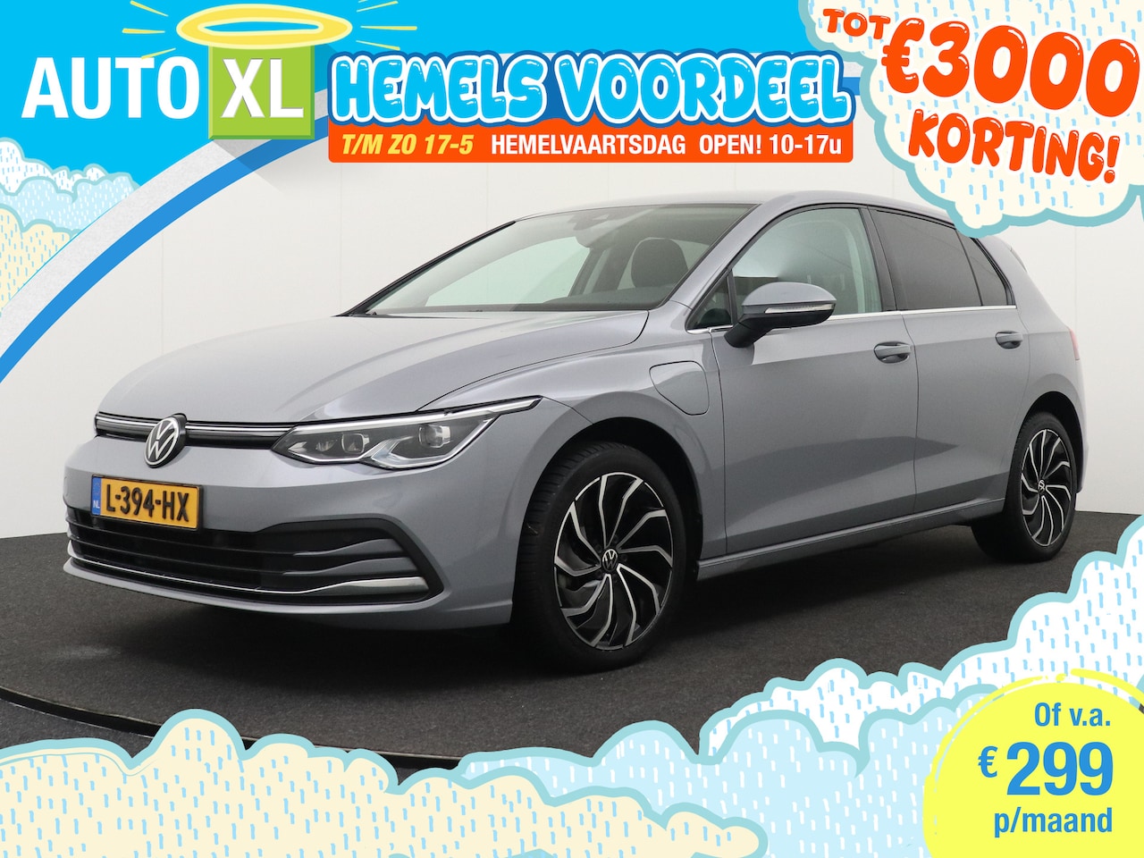 Volkswagen Golf - 1.4 259 PK eHybrid Style Memory/Massage Stuur+Stoelverw. - AutoWereld.nl