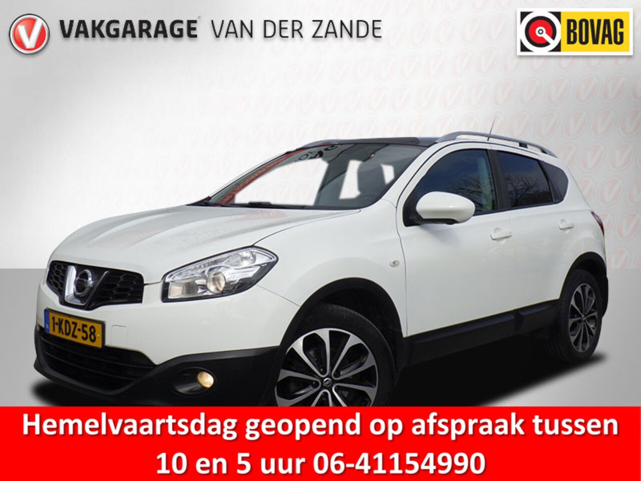Nissan Qashqai - 1.6 Connect Edition 1.6 Connect Edition, Camera, Panodak, Trekhk, Cruise, Compleet! - AutoWereld.nl
