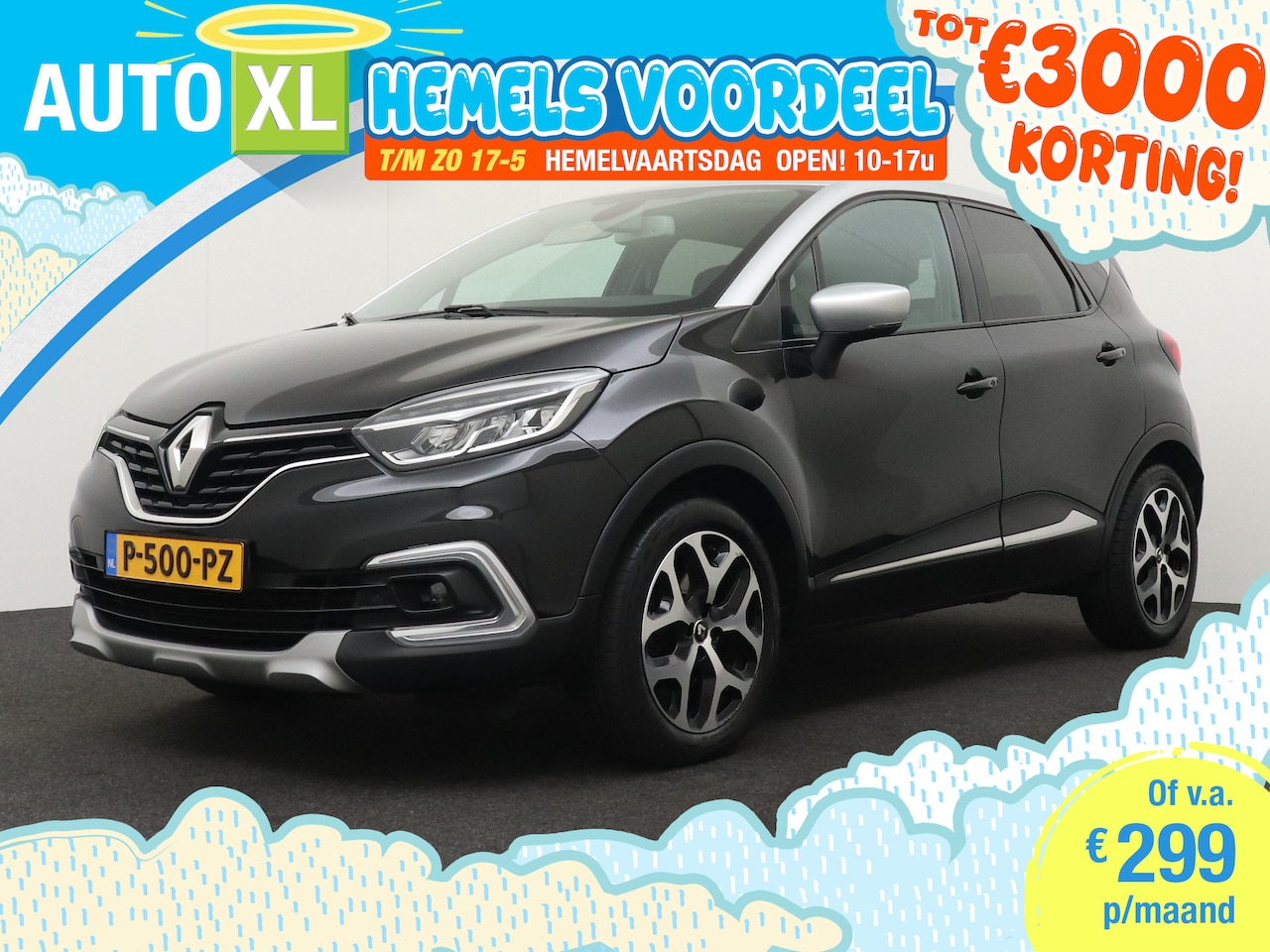 Renault Captur - 1.3 150 PK Aut. TCe Intens Half-Leder Camera Stoelverw. - AutoWereld.nl