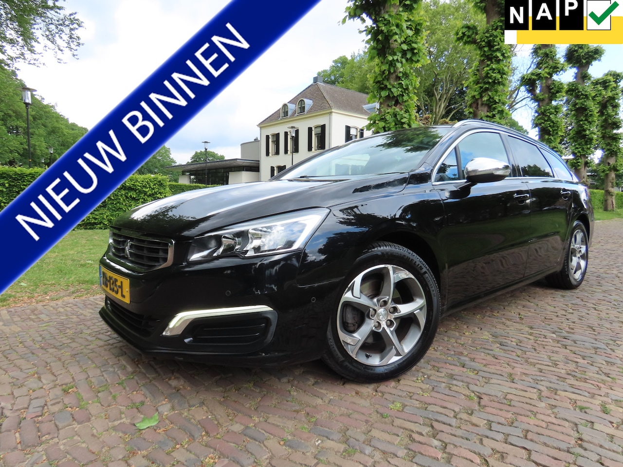 Peugeot 508 SW - 1.6 e-THP Blue Lease Executive Automaat Leer Panoramadak Stoelverwarming Achteruitrijcamer - AutoWereld.nl