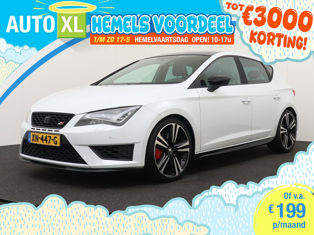 SEAT Leon - Cupra 2.0 280 PK Aut. TSI Pack-Performance Adap.Cruise 19'LMV - AutoWereld.nl