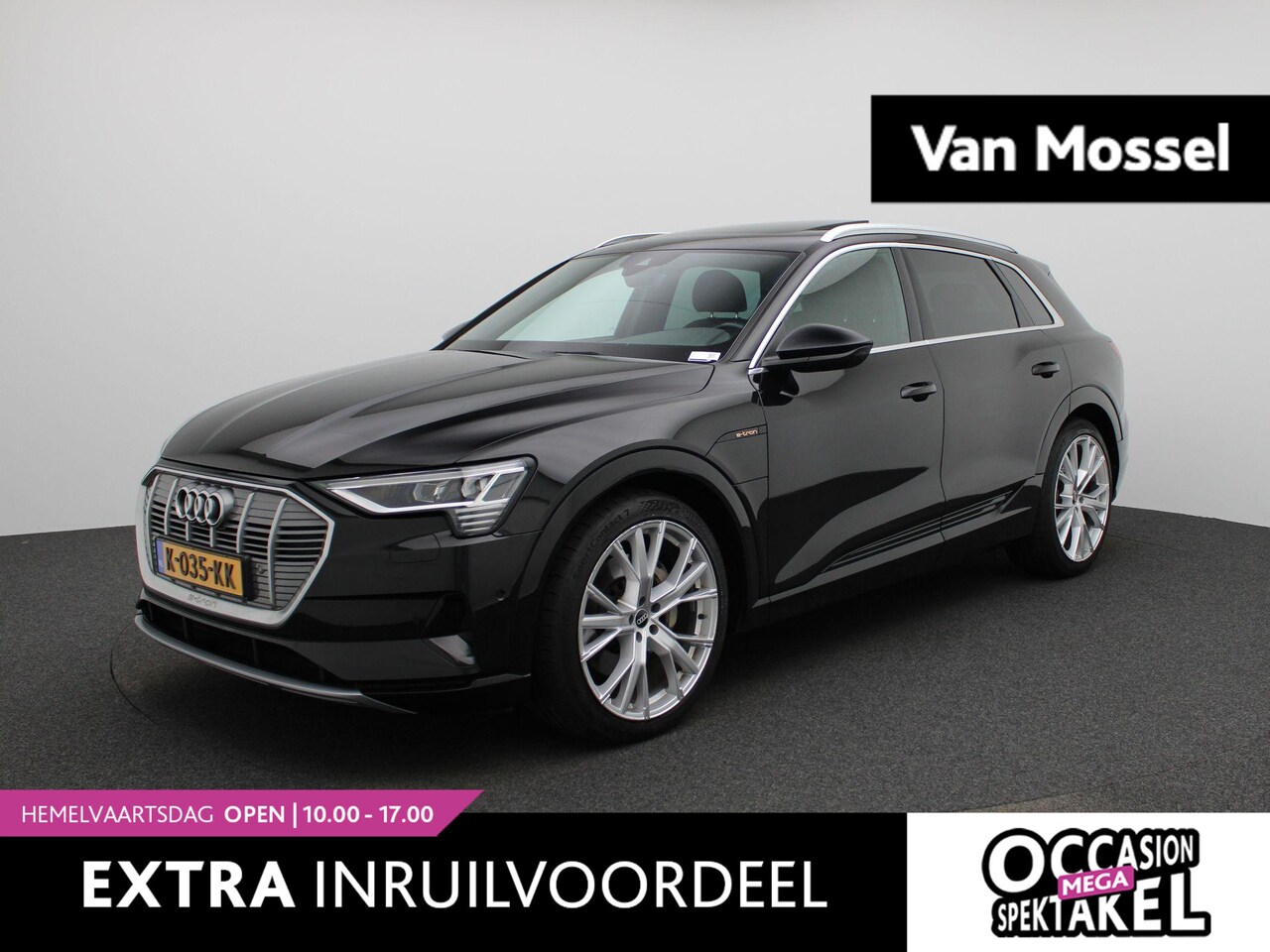 Audi e-tron - 50 quattro Business edition Plus 71 kWh | Panoramadak | Luchtvering | Memory | Navigatie | - AutoWereld.nl
