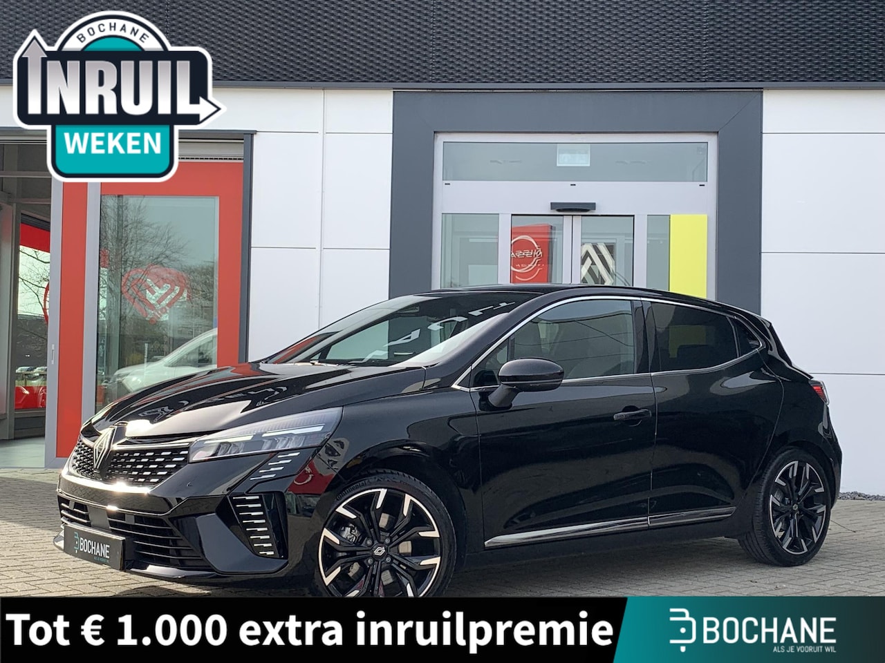 Renault Clio - 1.6 E-Tech Full Hybrid 145 techno | Achteruitrijcamera | Parkeersensoren achter | Climate - AutoWereld.nl