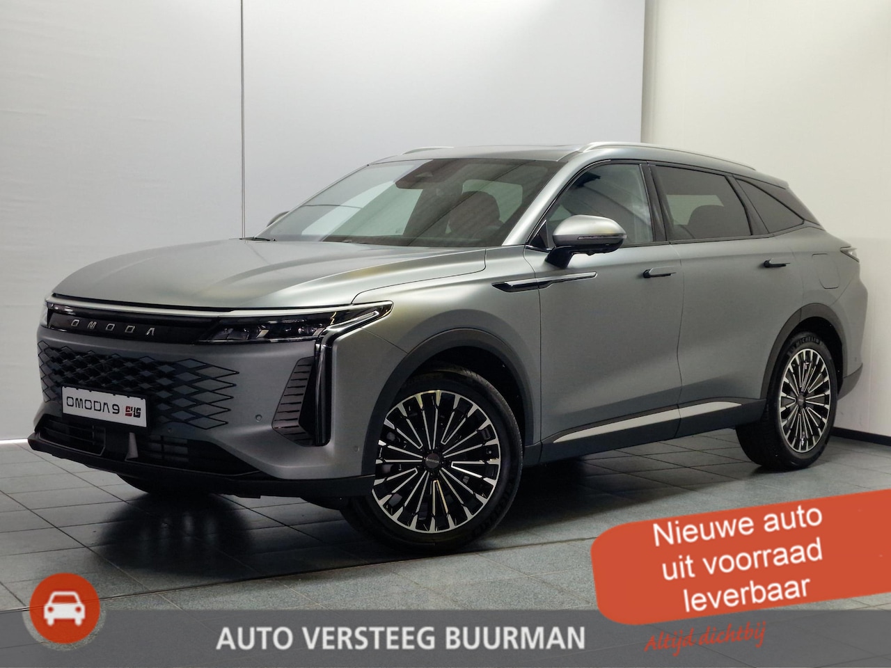 Omoda 9 - 1.5T-GDi SHS-P Premium UNIEK, Rood lederen bekleding - AutoWereld.nl
