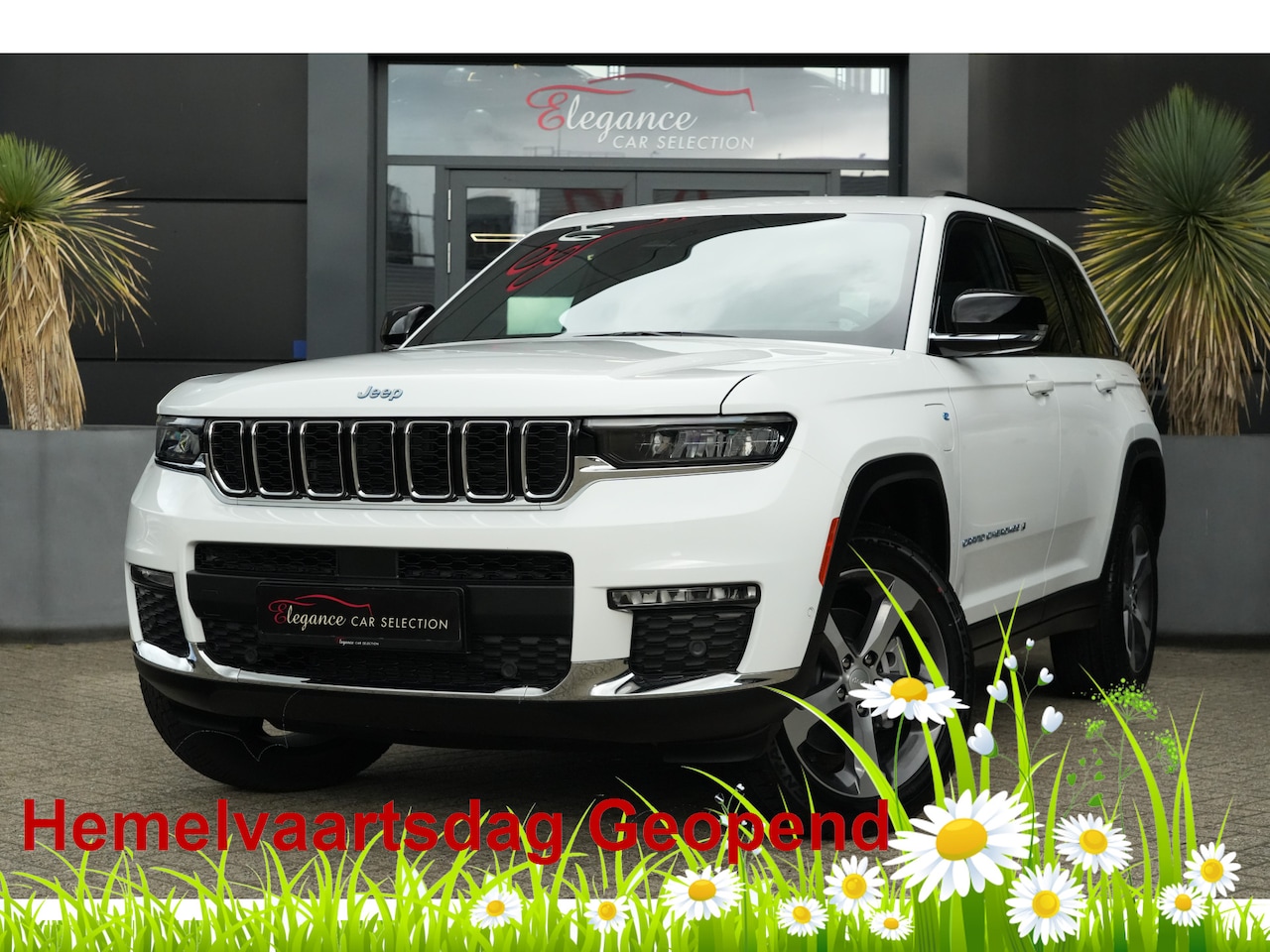 Jeep Grand Cherokee - 2.0 Limited 4xe 380pk Panoramadak/Stoelverwarming/Camera - AutoWereld.nl