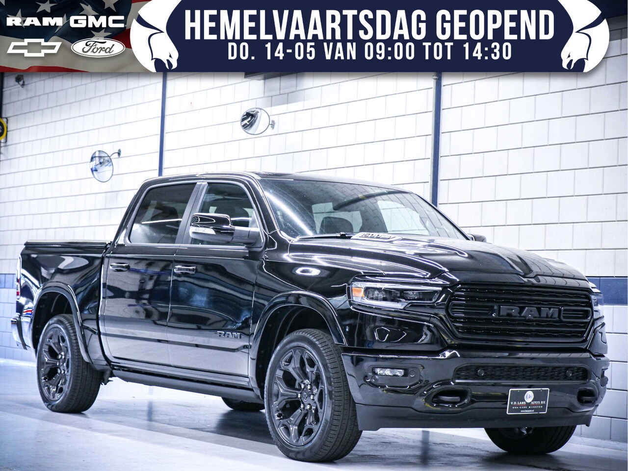 Dodge Ram 1500 - Limited Night Edition | Digitale cluster | 5.7L HEMI V8 - AutoWereld.nl