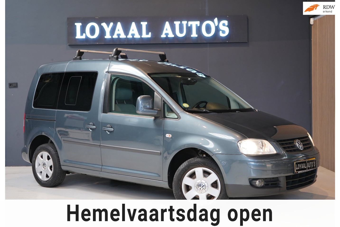 Volkswagen Caddy - 1.4 Comfortline 7p. | AIRCO| TREKHAAK | APK|ELEK.RAMEN| - AutoWereld.nl