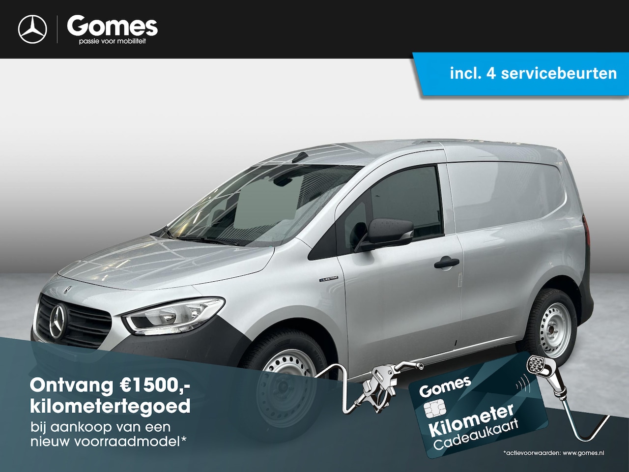 Mercedes-Benz eCitan - 112 Base L1 51 kWh | Stoelverwarming | Achteruitrijcamera | Cruise Control - AutoWereld.nl