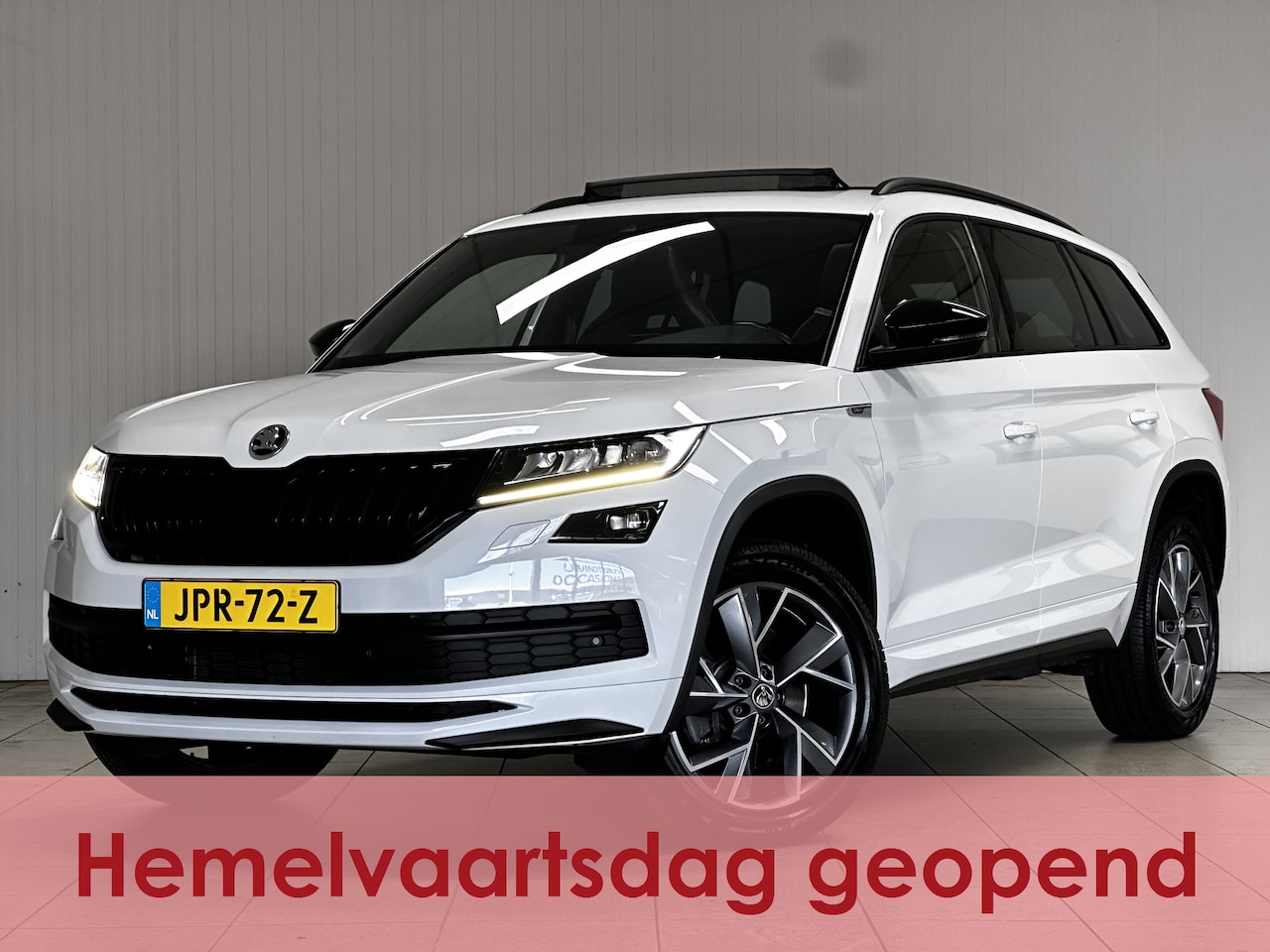 Skoda Kodiaq - 2.0 TSI 4x4 Sportline Business/ 191pk!/ Trekhaak/ 19'' LMV/ Keyless/ Camera/ Virtual Cockp - AutoWereld.nl