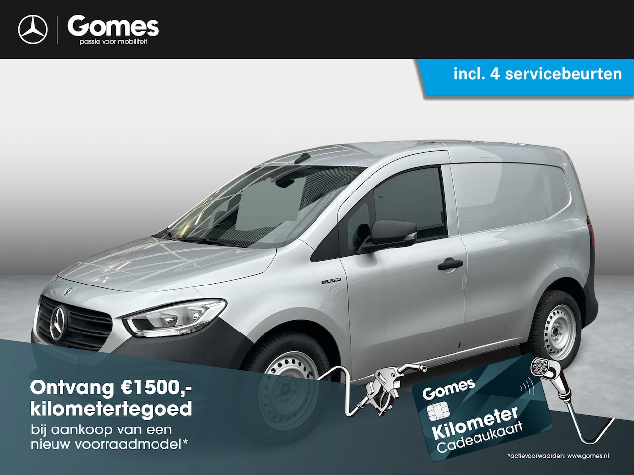 Mercedes-Benz eCitan - 112 Base L1 51 kWh | Stoelverwarming | Achteruitrijcamera | Cruise Control - AutoWereld.nl