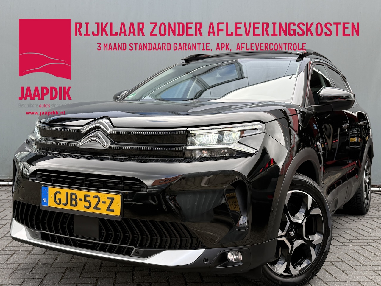 Citroën C5 Aircross - BWJ 2024 1.6 Plug-in Hybrid 225pk Plus TREKHAAK | PANO | LEDER | 360 CAMERA | ADAPTIVE CRU - AutoWereld.nl