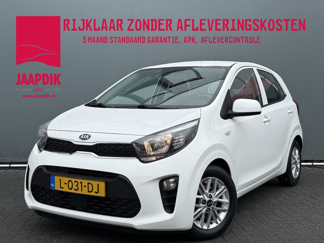 Kia Picanto - BWJ 2021 1.0 DPi 67 PK DynamicLine CARPLAY + ANDROID | CAMERA | AIRCO | CRUISE | LMV | PDC - AutoWereld.nl