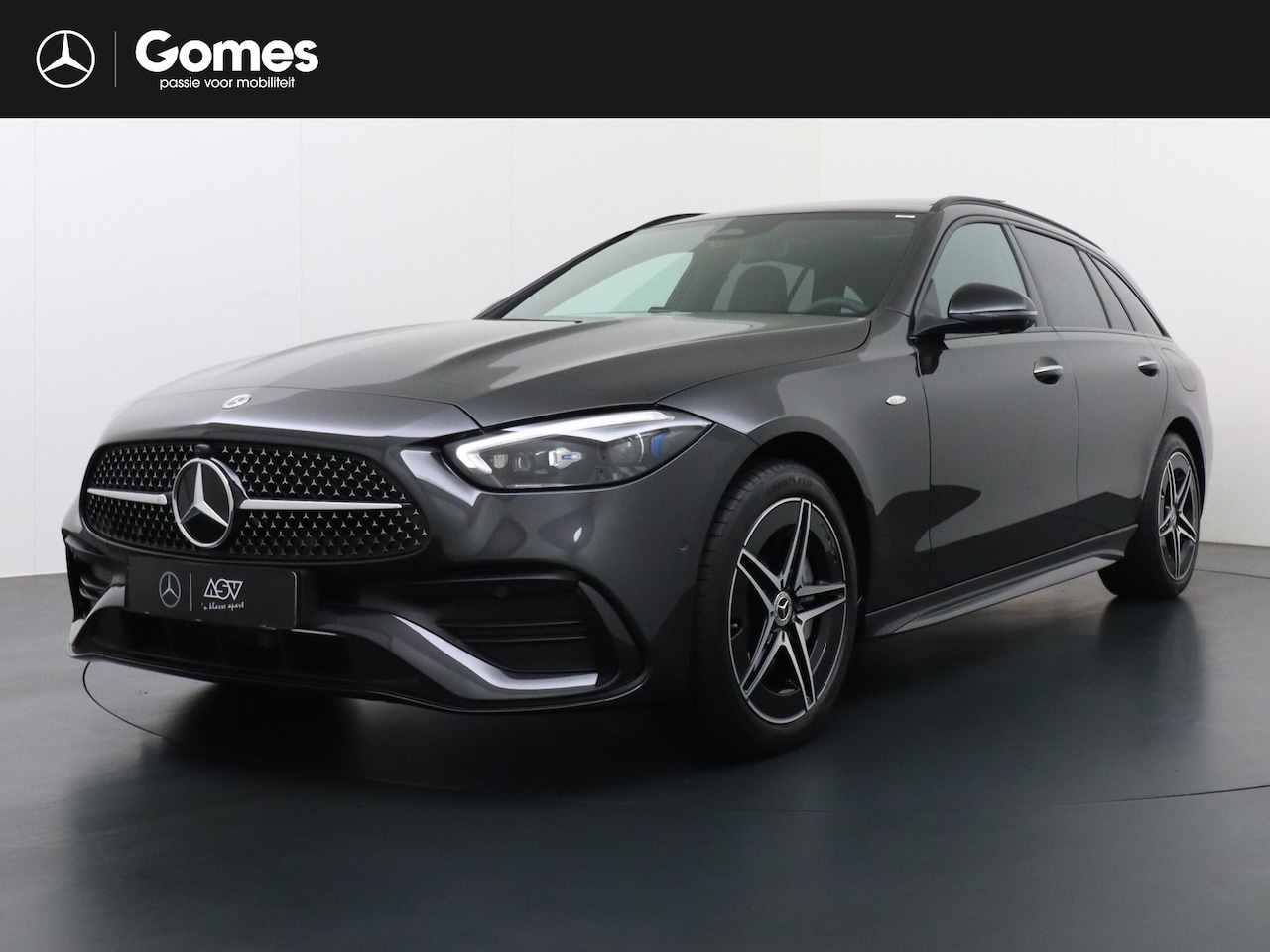 Mercedes-Benz C-klasse Estate - 300 e Business Solution AMG | Panorama - Schuifdak | Trekhaak Wegklapbaar | Memorystoelen - AutoWereld.nl
