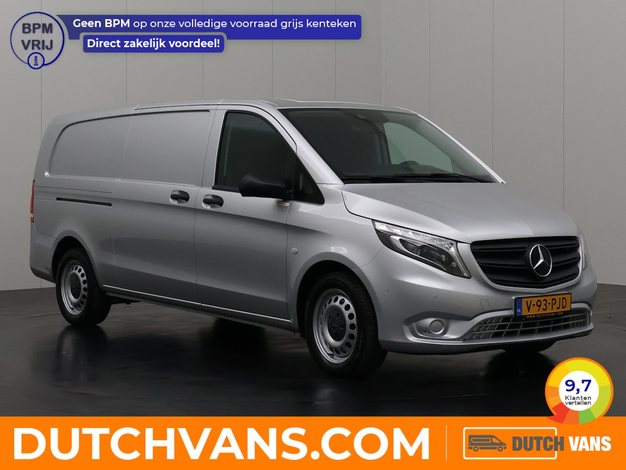 Mercedes-Benz Vito - 119CDi Automaat XXL | LED | Navigatie | Camera | 3-Zits | Airco | cruise | Trekhaak - AutoWereld.nl