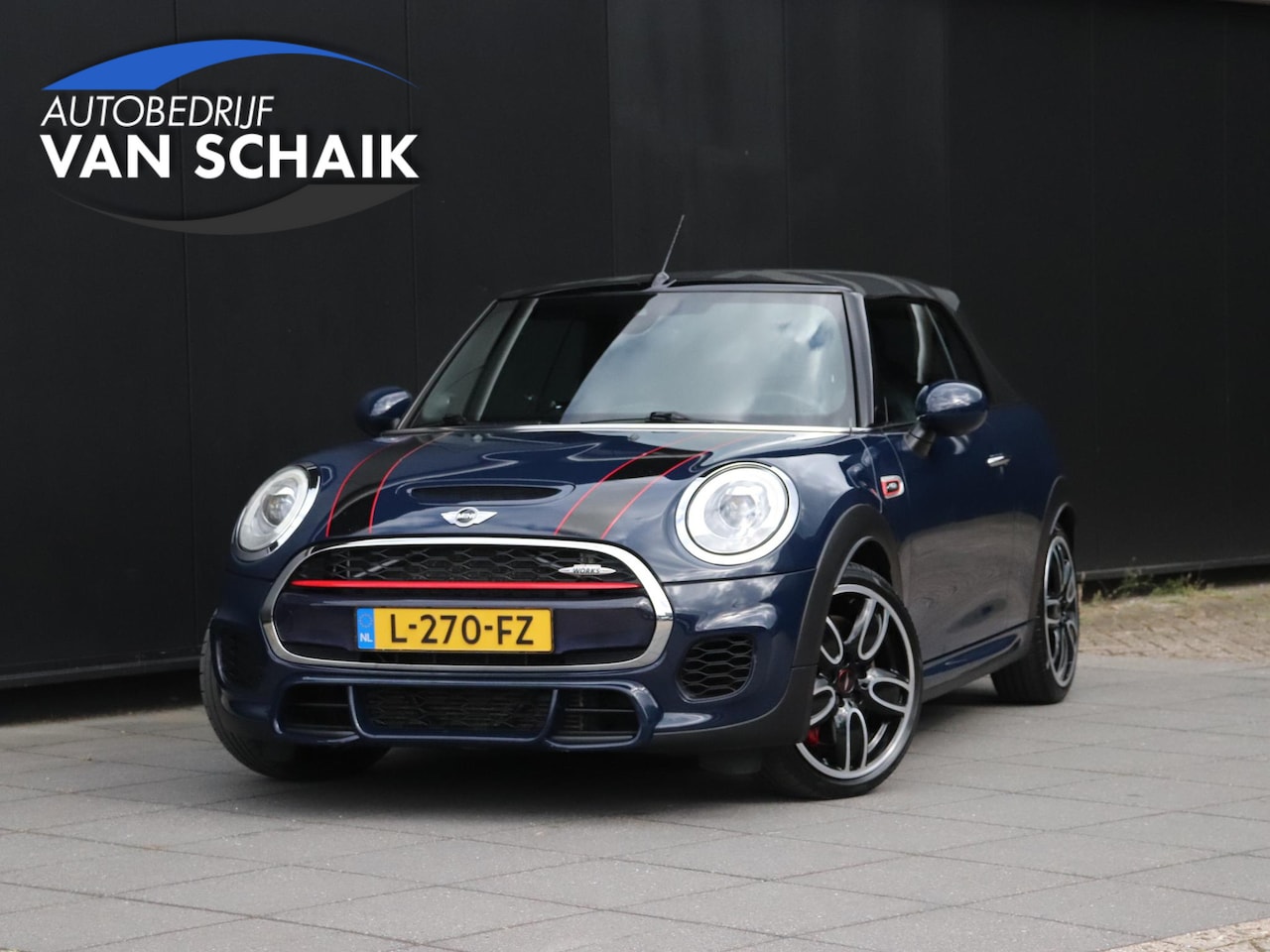 MINI Cabrio - Mini 2.0 John Cooper Works Chili | H&K | LEDER | STOELVERW. | CAMERA | NAVI | CRUISE | - AutoWereld.nl