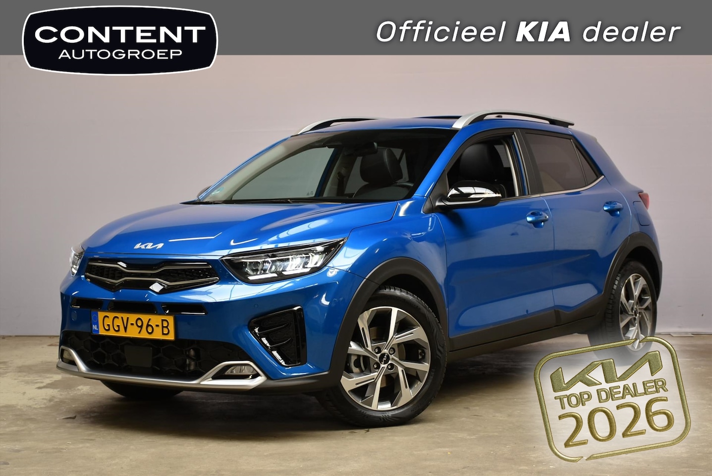 Kia Stonic - 1.0 T-GDi MHEV 100pk DCT7 GT-PlusLine AUTOMAAT - AutoWereld.nl