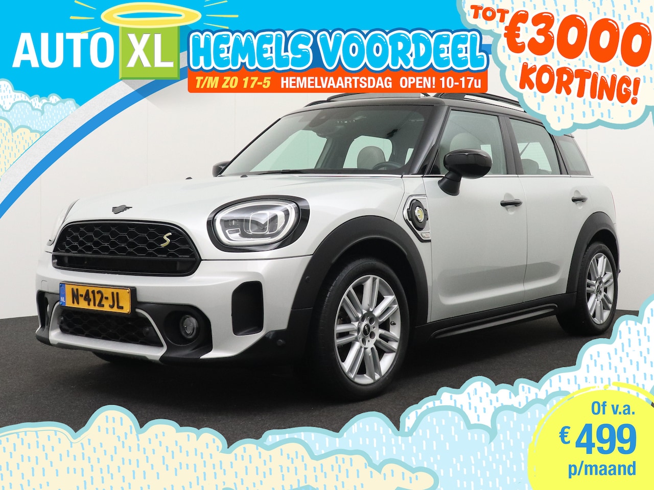MINI Countryman - Mini 1.5 Hybrid Aut. SE ALL4 Business+ NW Model Pano-dak Leder Camera - AutoWereld.nl