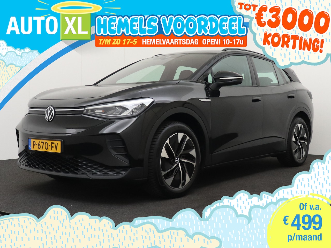 Volkswagen ID.4 - Pro 77 kWh Adapt.Cruise Carplay Sfeerverlichting - AutoWereld.nl