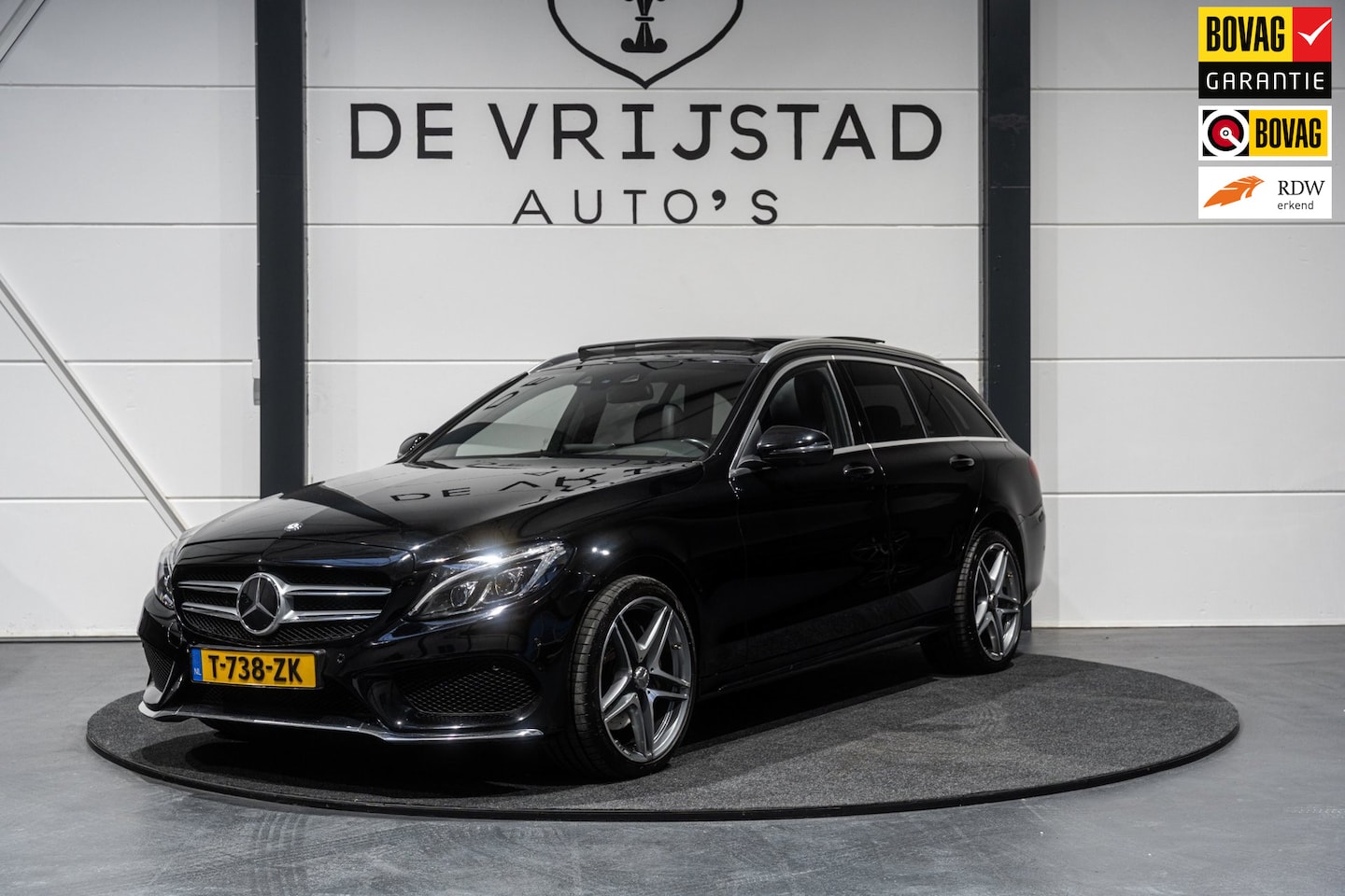 Mercedes-Benz C-klasse Estate - 300 Luchtvering Pano 360camera VOL! - AutoWereld.nl
