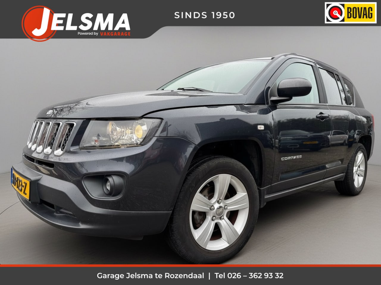 Jeep Compass - 2.0 Sport M/T 115kW, Airco | Trekhaak - AutoWereld.nl