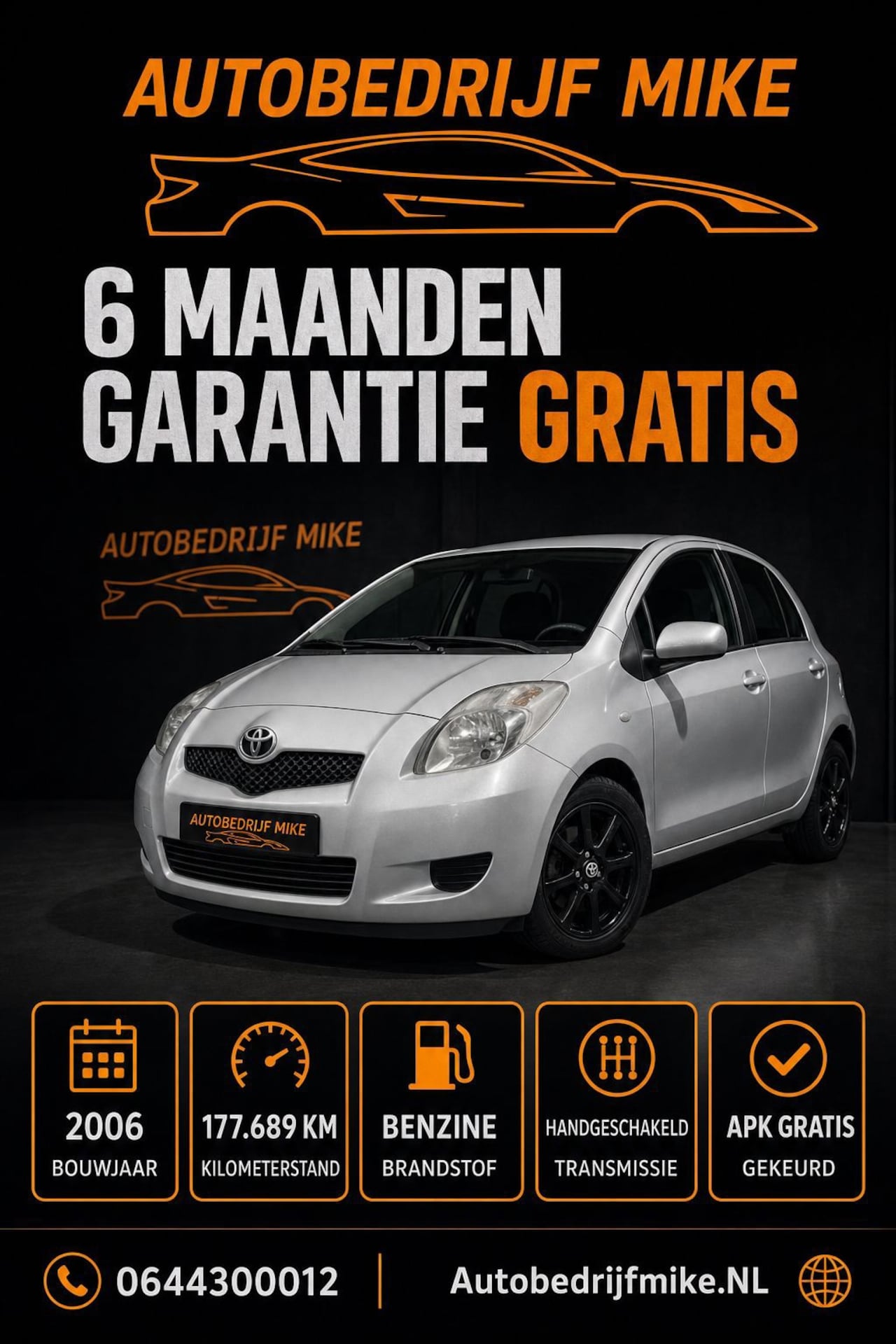 Toyota Yaris - 1.3 VVT-i Terra 1.3 VVTi Terra - AutoWereld.nl