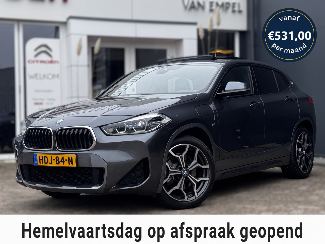 BMW X2 - XDrive25e High Executive M-Pakket | Schuif-Kantel dak | Memory | Camera | Stoelverwarming - AutoWereld.nl