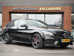 Mercedes-Benz C-klasse Estate - AMG 43 4MATIC Panoramadak Adaptive Cruise Sportuitlaat 360Cam Trekhaak