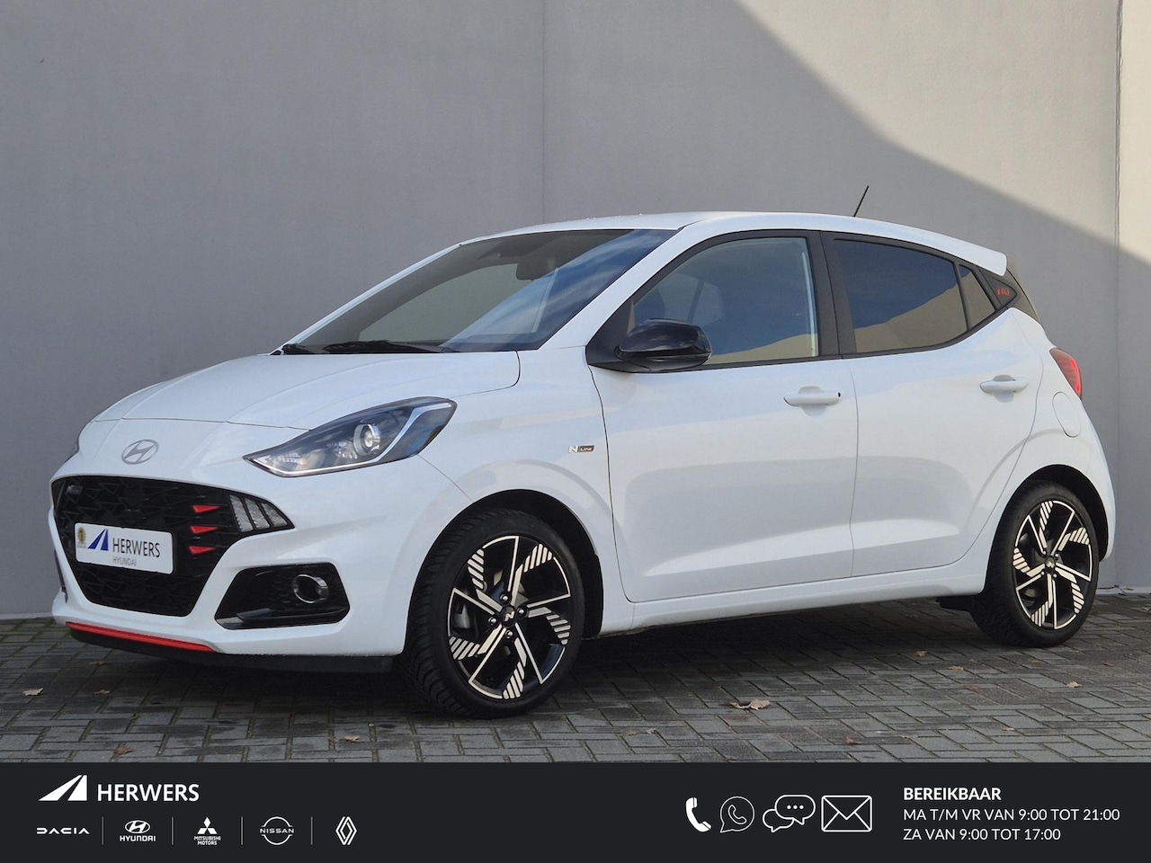 Hyundai i10 - 1.0 T-GDI N Line 5-zits Handgeschakeld / Fabrieksgarantie tot 11-2028 / Allseason banden / - AutoWereld.nl
