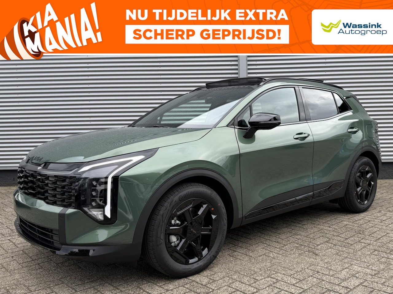 Kia Sportage - 1.6 T-GDi Hybrid Black Edition Advanced - AutoWereld.nl