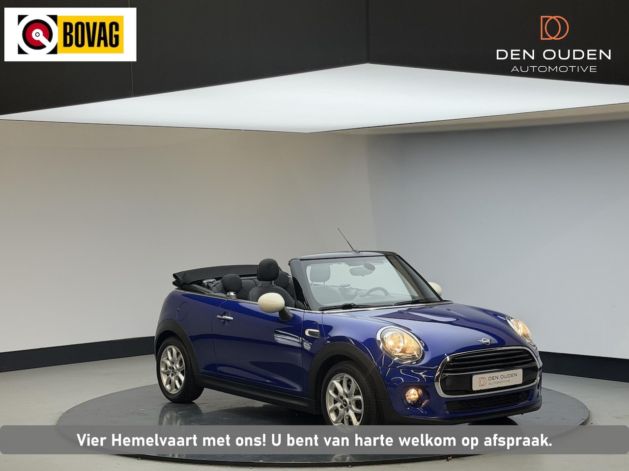 MINI Cabrio - Mini 1.5 Cooper | Automaat | Carplay | Lm velgen | NL auto - AutoWereld.nl
