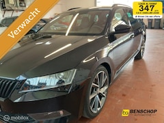 Skoda Superb Combi - 1.8 TSI Sportline Kuipstoelen Navi Carplay Memory Alcantara