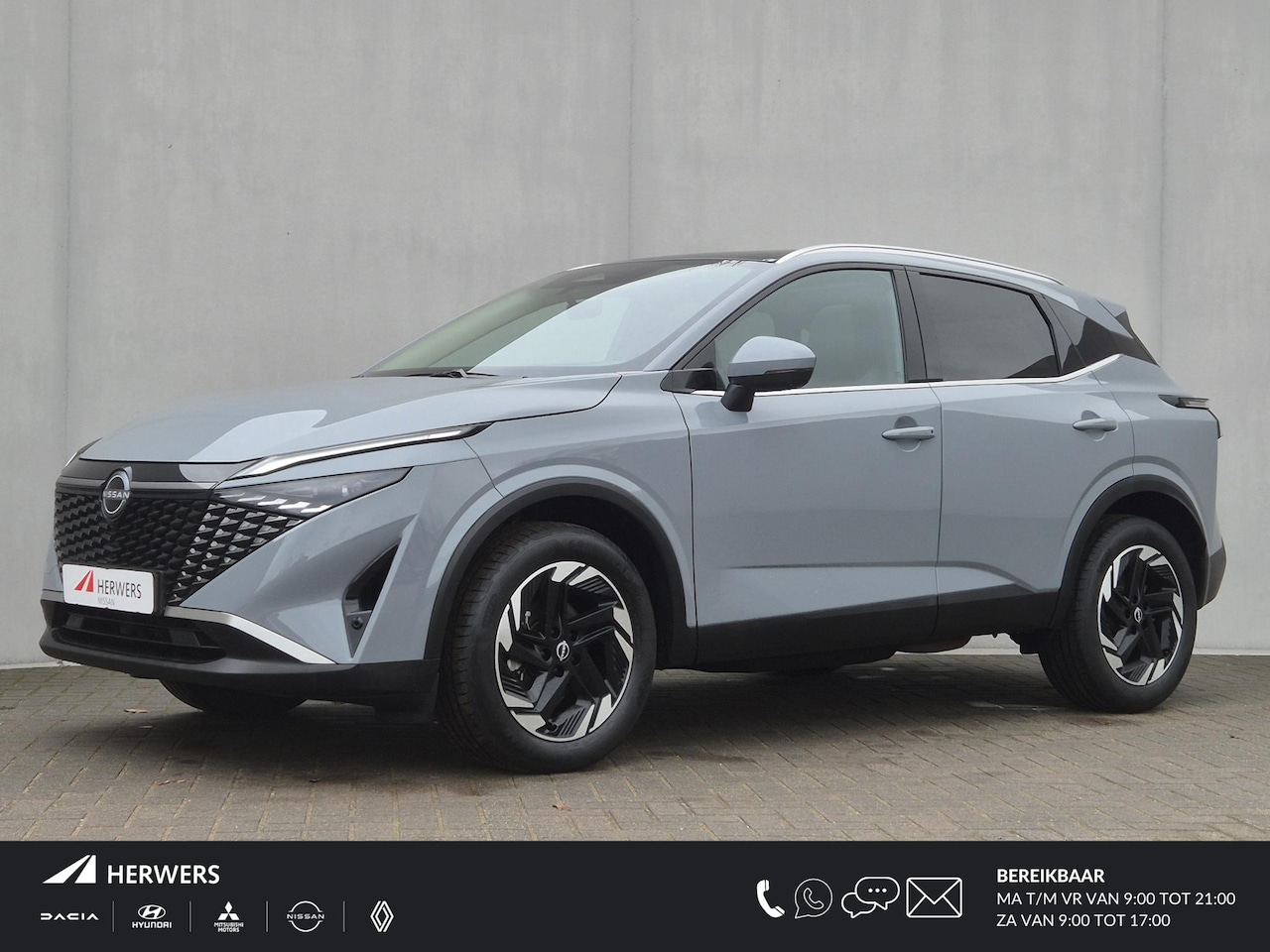 Nissan Qashqai - 1.3 MHEV Xtronic N-Connecta Automaat / Facelift / Fabrieksgarantie tot 03-2028<100.000 km - AutoWereld.nl