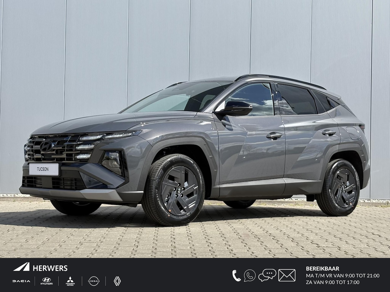 Hyundai Tucson - 1.6 T-GDI HEV Pure Edition / € 45390,- Rijklaar / Stoel+Stuur Verwarming / Navigatie / App - AutoWereld.nl