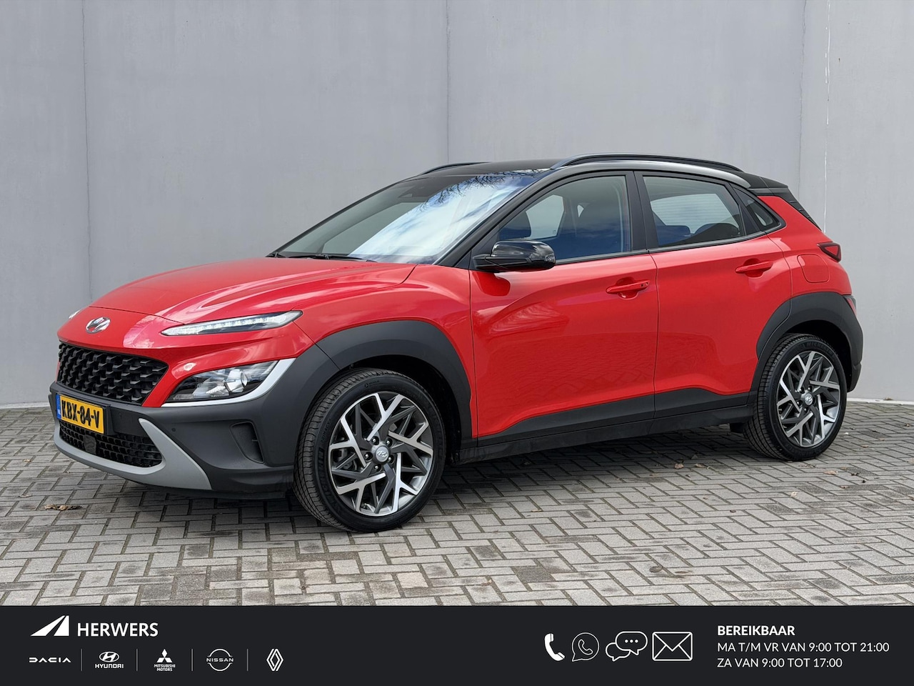 Hyundai Kona - 1.6 GDI HEV Fashion Automaat / Fabrieksgarantie tot 10-2027 / Dealer Onderhouden / Adaptie - AutoWereld.nl