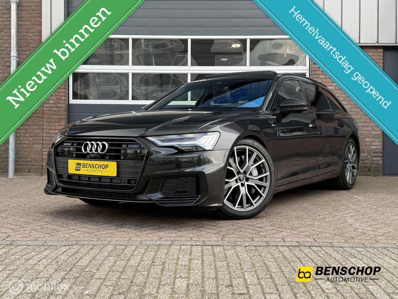 Audi A6 Avant - 55 TFSI quattro Sport S-line Panodak HD Matrix HUD Navi Carplay Virtual B&O Audio - AutoWereld.nl