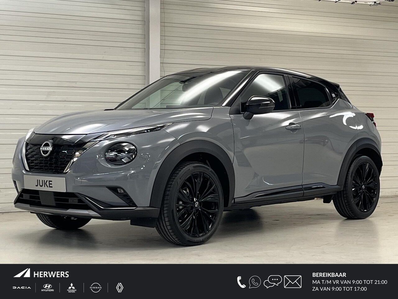 Nissan Juke - 1.6 Hybrid N-Sport / Stoelverwarming/Stuurverwarming / 360 Gradencamera / Adaptive Cruise - AutoWereld.nl