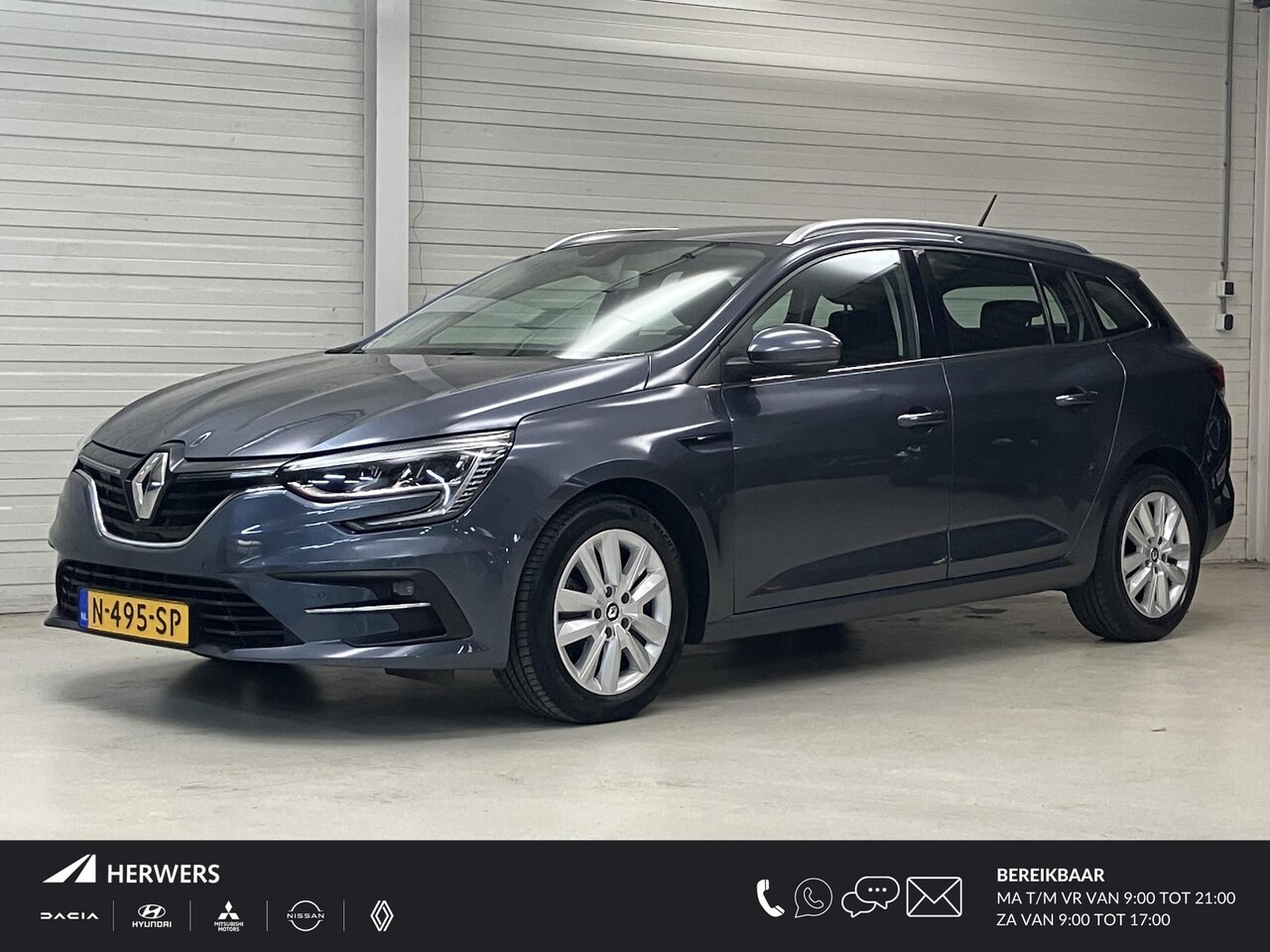 Renault Mégane Estate - 1.3 TCe Business Zen / Eerste Eigenaar / Dealer Onderhouden / Trekhaak 1700 KG / Automaat - AutoWereld.nl