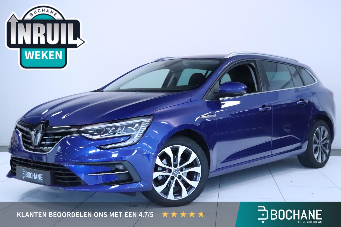 Renault Mégane Estate - 1.3 TCe 140 Techno | Climate control | Camera | Trekhaak | All Season banden | AppleCarpla - AutoWereld.nl