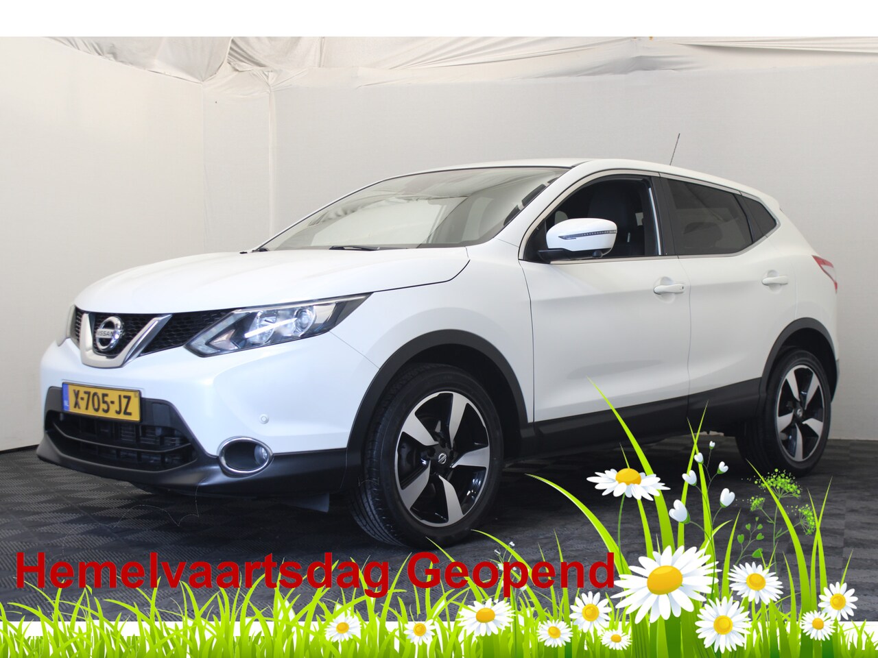 Nissan Qashqai - 1.2 N-Connecta |Camera|Navi|Stoelverw.| *Hemelvaart open* - AutoWereld.nl