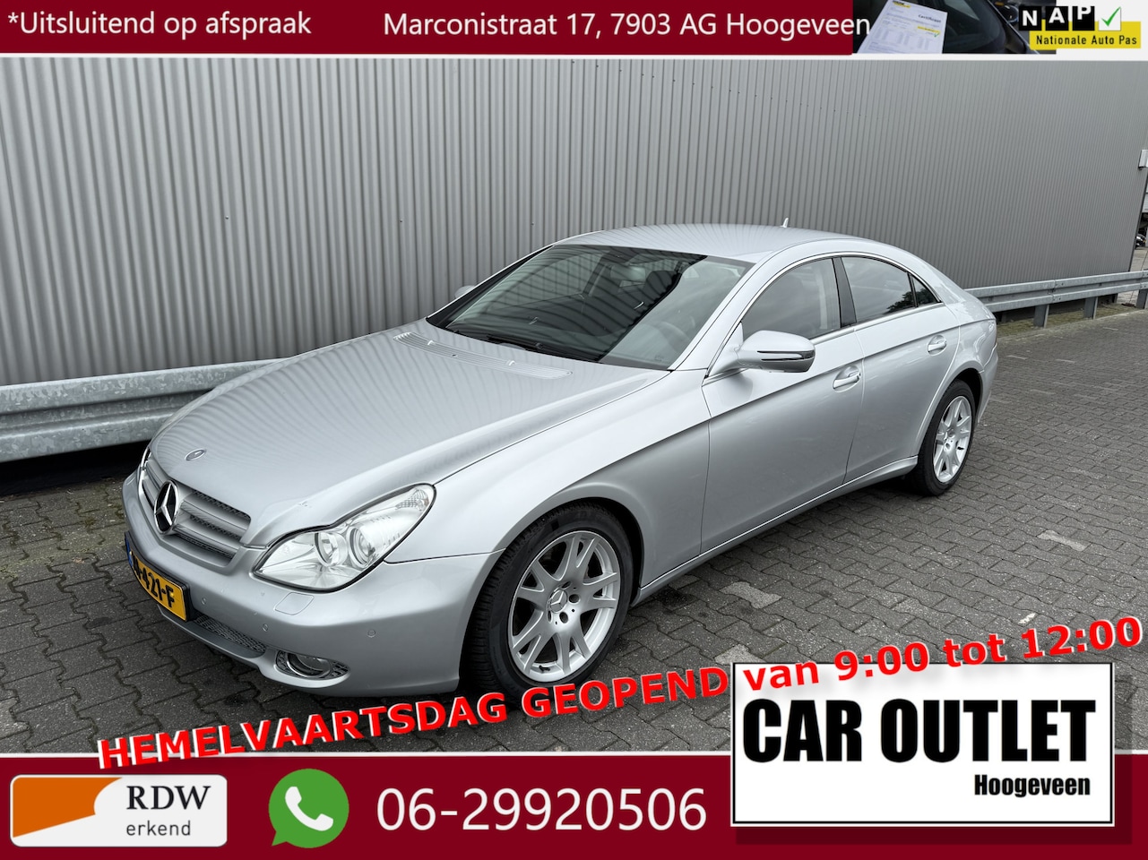 Mercedes-Benz CLS-klasse - 350 CGI Prestige Plus AUTOMAAT, Leer, Clima, Navi, CC, PDC, LM, nw. APK – Inruil Mogelijk - AutoWereld.nl