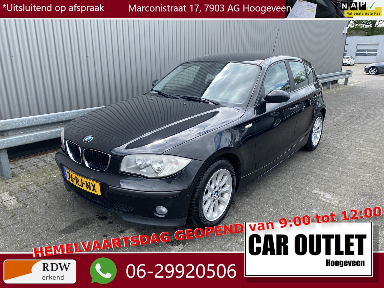 BMW 1-serie - 116i 116i 5-Drs, Airconditioning, LM, nw. APK – Inruil Mogelijk – - AutoWereld.nl