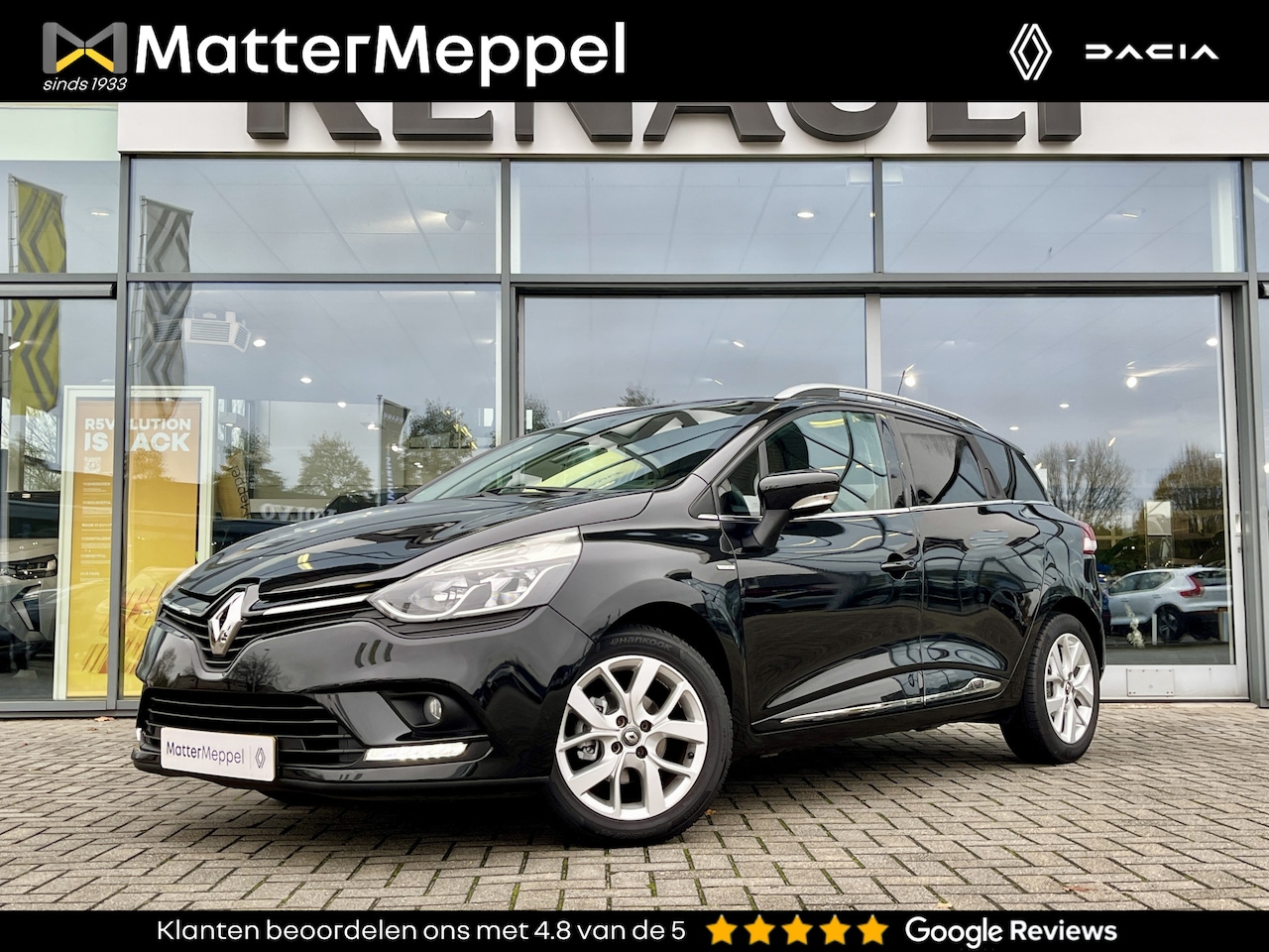 Renault Clio Estate - 0.9 TCe 90 Limited | Navigatie | Parkeersensoren | Lichtmetaal | Airco | Cruise Control | - AutoWereld.nl