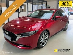 Mazda 3 - 3 2.0 e-SkyActiv-X M Hybrid 186 Luxury Navi Carplay 360 Camera Bose Memory Leer