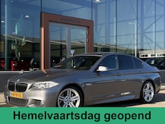 BMW 5-serie - 528i M Pakket | Head-Up | Cruise | Stoelverwarming | Navi | Leder