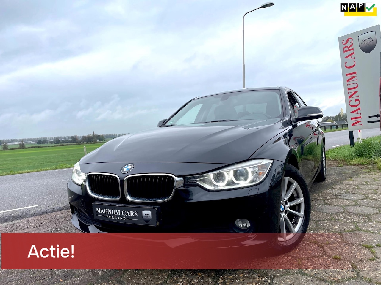 BMW 3-serie - 316i NAP 5D AUTOMAAT XENON NAVI SCHERM NW APK VELGEN - AutoWereld.nl