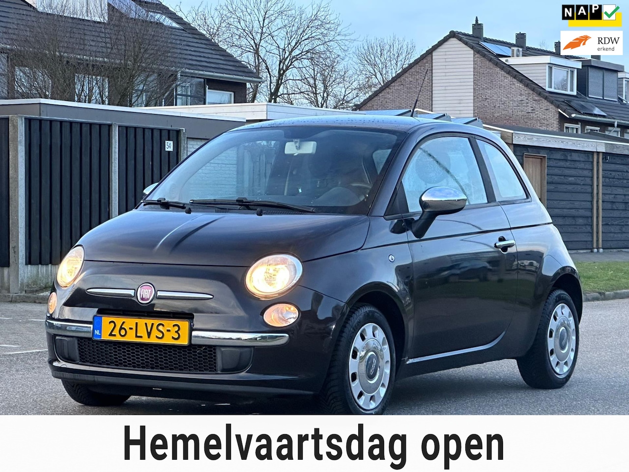 Fiat 500 - 1.2 Pop Automaat*1e Eigenaar*Airco*86.000 NAP*APK*Elektrische ramen* - AutoWereld.nl