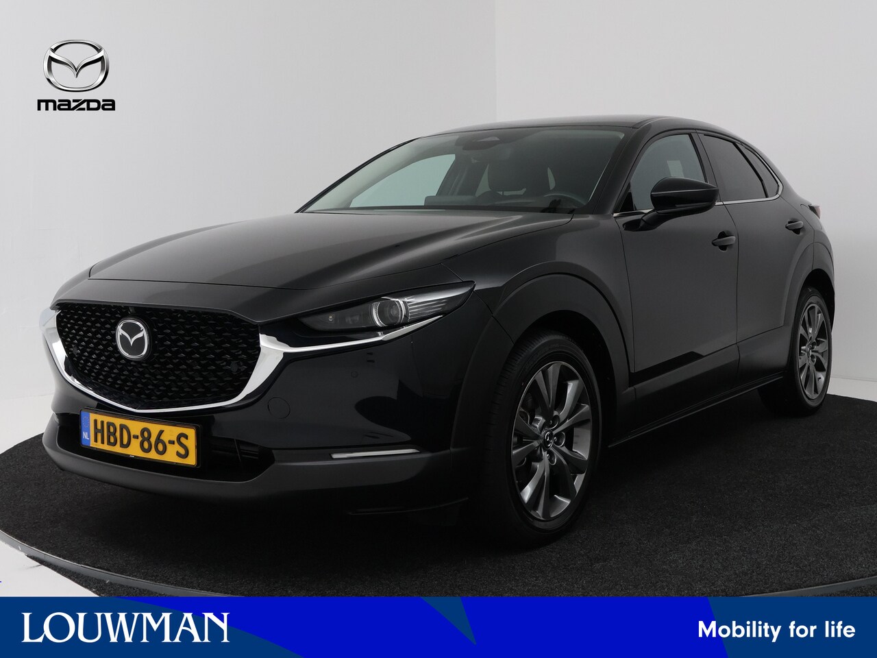 Mazda CX-30 - 2.0 e-SkyActiv-X M Hybrid Exclusive-line automaat | Leder | Bose | 360 camera | - AutoWereld.nl
