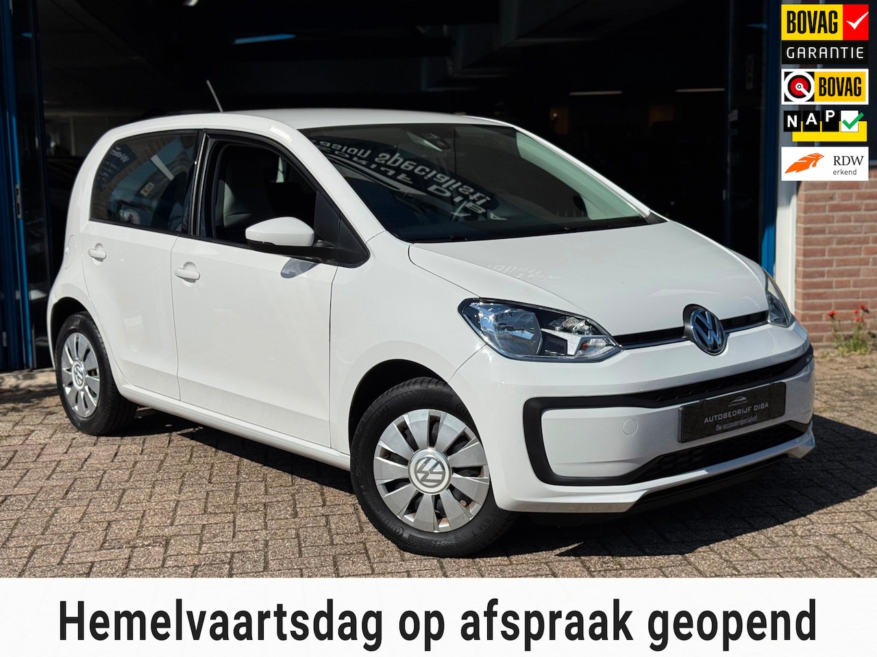 Volkswagen Up! - 1.0 BMT move up! 2019 WIT AIRCO Bleutooth NAP - AutoWereld.nl