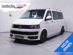Volkswagen Transporter - 2.0 TDI 140 pk L2 Dubbel Cabine Airco, 20" Vossen LMV, Trekhaak 2.500 kg, 6-Zits
